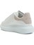 Oversize Beyaz Kadın Deri Sneaker 3