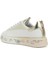 Belle Bej Beyaz Kadın Deri Sneaker 3