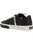 Siyah Beyaz Kadın Deri Sneaker 3