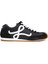Ballet Runner Siyah Beyaz Kadın Deri Sneaker 1