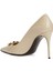 Ekru Deri Stiletto 3
