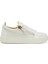 Beyaz Logolu Kadın Deri Sneaker 1