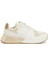 Krem Kadın Deri Sneaker 1