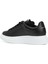Oversized Siyah Kadın Deri Sneaker 3
