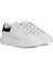 Oversized Siyah Beyaz Kadın Deri Sneaker 2