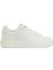 Beyaz Kadın Deri Sneaker 1