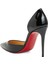 Iriza Siyah Deri 10CM Stiletto 3