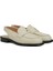 Ekru Kadın Deri Slingback Loafer 2