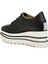 Sneak-Elyse Platform Siyah Kadın Sneaker 3