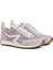 Retro Lila Kadın Deri Sneaker 2