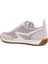 Retro Lila Kadın Deri Sneaker 3
