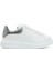 Oversize Beyaz Silver Kadın Deri Sneaker 1