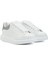 Oversize Beyaz Silver Kadın Deri Sneaker 2