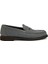 Gri Kadın Süet Loafer 1