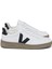 V-12 Siyah Beyaz Kadın Deri Sneaker 1