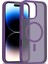 iPhone 16 Pro Max Jota Magsafe Kapak - Derin Mor 1