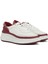 Nama Beyaz Bordo Kadın Deri Sneaker 2