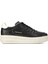 Micol Siyah Beyaz Kadın Deri Sneaker 1