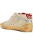 Mid-Star Ekru Kırmızı Kadın Sneaker 3