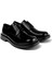 A500002-002 Neuman Siyah Deri Unisex Oxford Ayakkabı 2