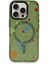iPhone 16 Pro Colorful Magsafe Kapak - Koyu Yeşil 1