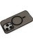 iPhone 15 Pro Max Frost Standlı Magsafe Kapak - Siyah 3