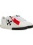 Vulcanized Siyah Beyaz Kadın Deri Sneaker 2