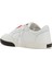 Vulcanized Siyah Beyaz Kadın Deri Sneaker 3