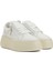 Beyaz Kadın Deri Sneaker 2