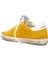 Sarı Eskitme Dokulu Kadın Deri Sneaker 3