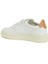 Turuncu Beyaz Kadın Deri Sneaker 3