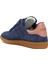 Lacivert Kadın Deri Sneaker 3