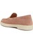 Pembe Kadın Deri Loafer 3