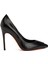 Siyah Deri Stiletto 1