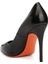 Siyah Deri Stiletto 3