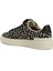 Siyah Logo Desenli Kadın Sneaker 3