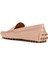Pembe Kadın Deri Loafer 3