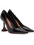 Siyah Deri Stiletto 2