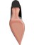 Siyah Deri Stiletto 5