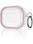 Airpods Pro 2 (2.nesil) Shiny Şeffaf Kılıf - Pembe 1