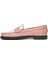 Classic Dan Pigment Pembe Beyaz Kadın Deri Loafer 1