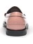 Classic Dan Pigment Pembe Beyaz Kadın Deri Loafer 3