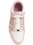 Beyaz Pembe Kadın Deri Sneaker 4