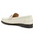 Kırık Beyaz Kadın Deri Loafer 3