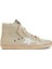 Francy Krem Kadın Bilek Boy Sneaker 1