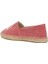 Canae Pembe Logo Nakışlı Kadın Espadril 3