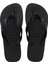 Top Flip Flops Siyah Kadın Plaj Terliği 1