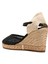 Naturel Siyah Kadın Espadril 3