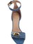 Safety Pin Mavi Kadın Denim Sandalet 4