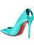 Miss Z Yeşil Deri Stiletto 3